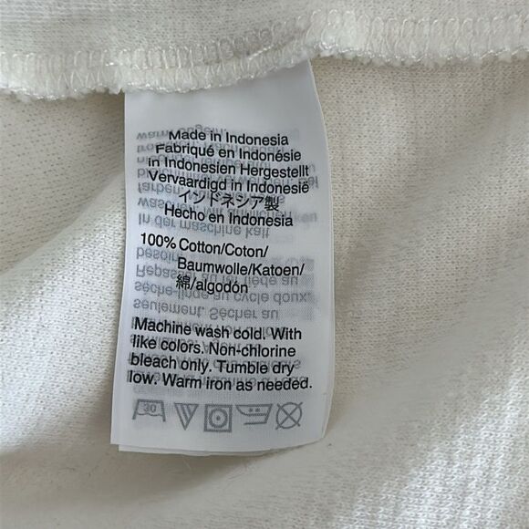 Madewell Texture & Thread Wrap Boucle Top in Bright Ivory Size S - Picture 9 of 11